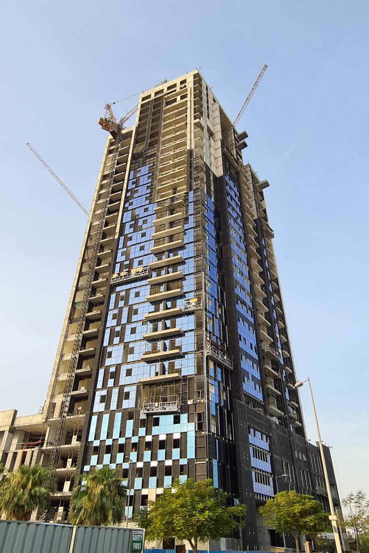 Participation In The Implementation Of M1 Tower Jvt Dubai, 2021