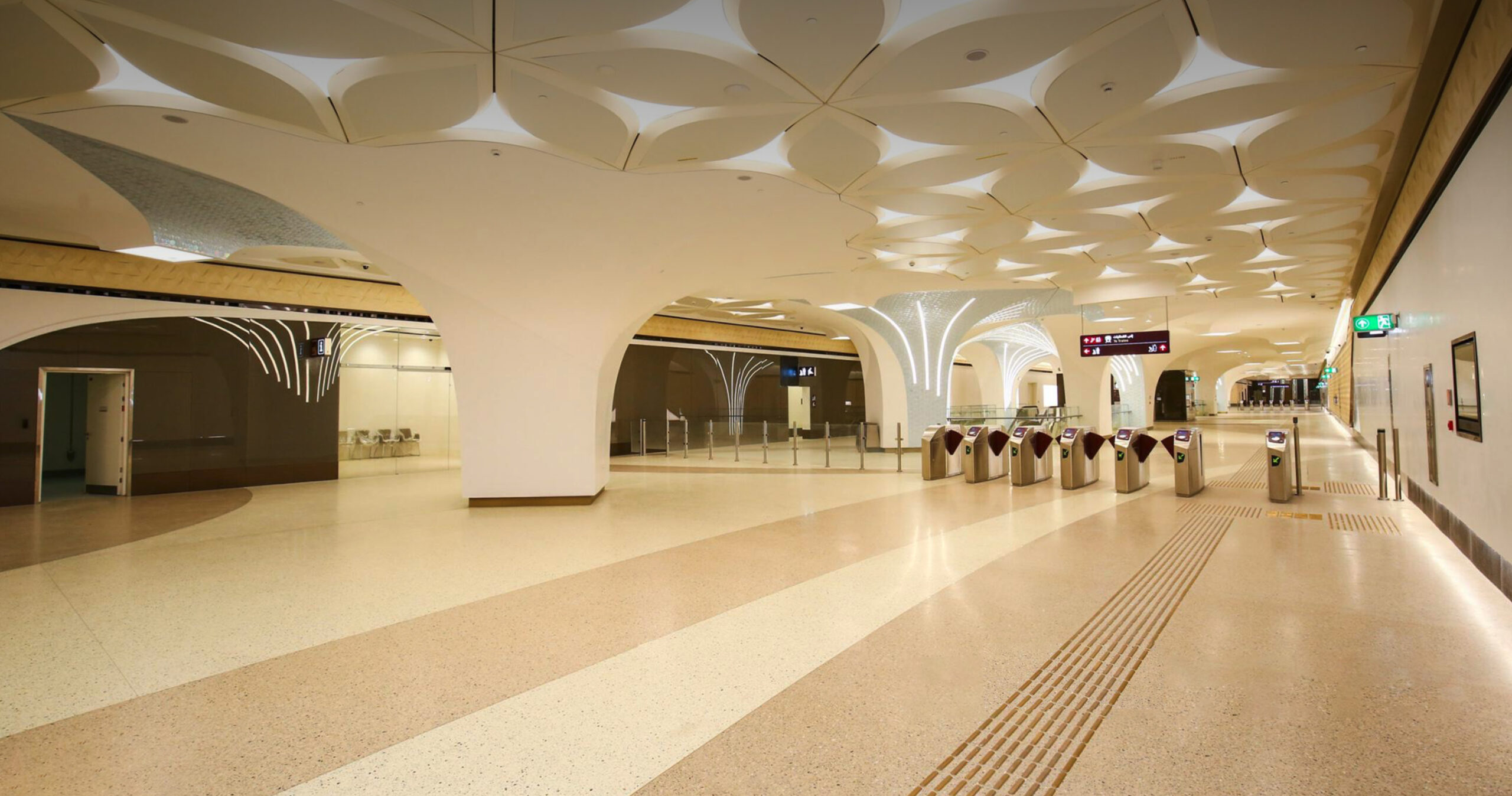 Service Buildings - Qatar Metro Project..Golden Line