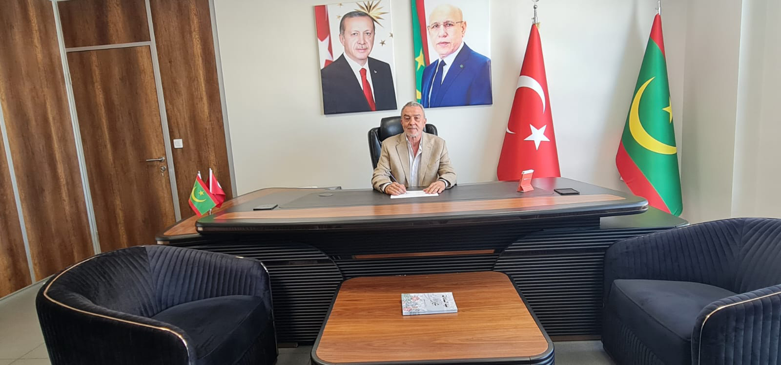 SUPPLY AND APPLY PARTITIONS AND OFFICE FURNITURE TO ICT COMPANY, TURKEY IN ITS OFFICE IN NOUAKSHOTT, MAURITANIA, 2022