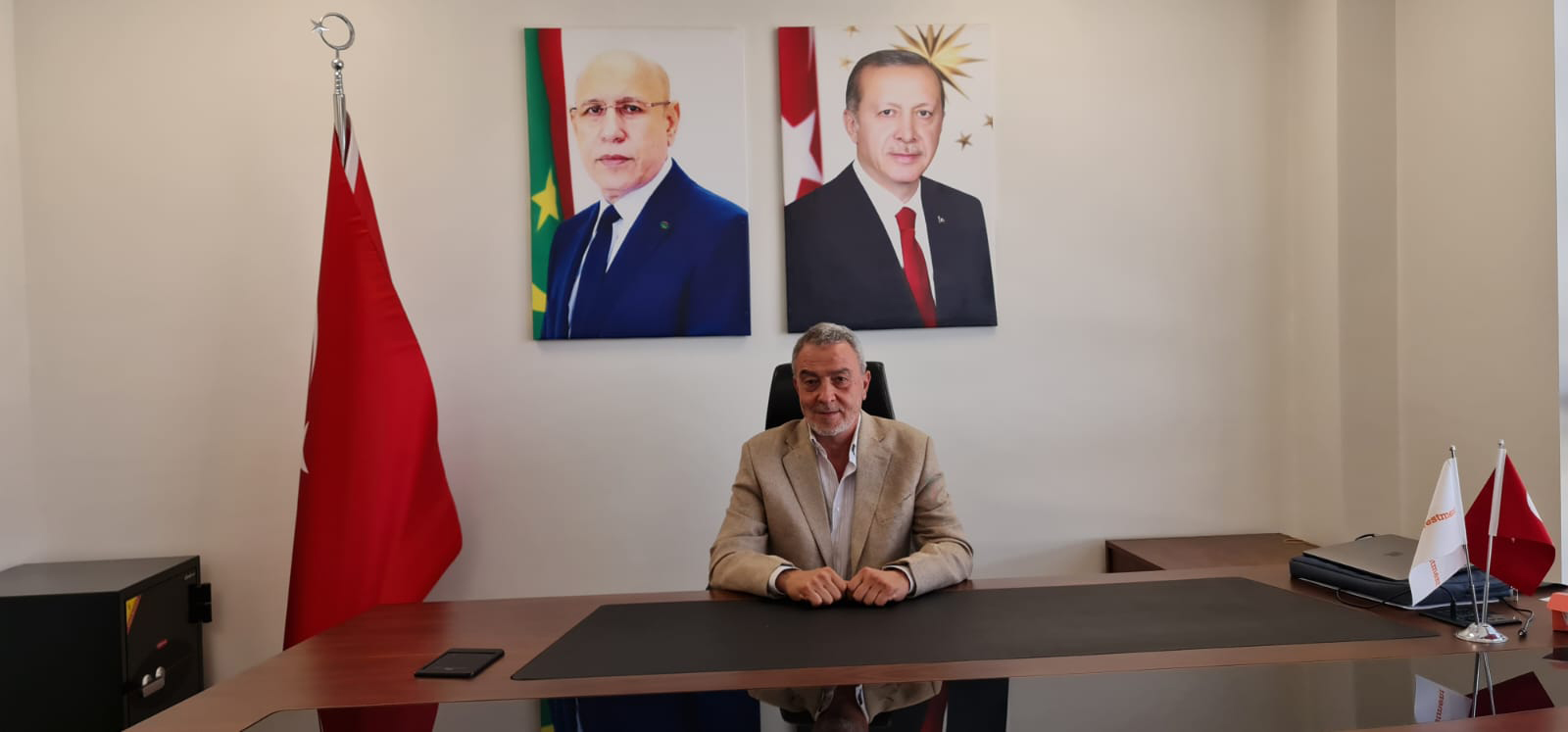 SUPPLY AND APPLY PARTITIONS AND OFFICE FURNITURE TO ICT COMPANY, TURKEY IN ITS OFFICE IN NOUAKSHOTT, MAURITANIA, 2022