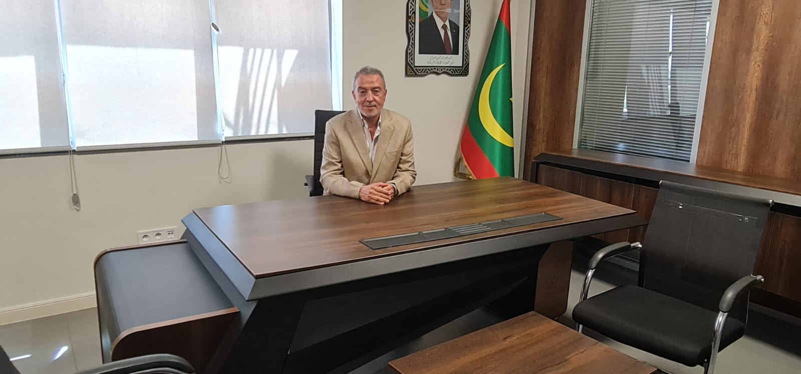 SUPPLY AND APPLY PARTITIONS AND OFFICE FURNITURE TO ICT COMPANY, TURKEY IN ITS OFFICE IN NOUAKSHOTT, MAURITANIA, 2022