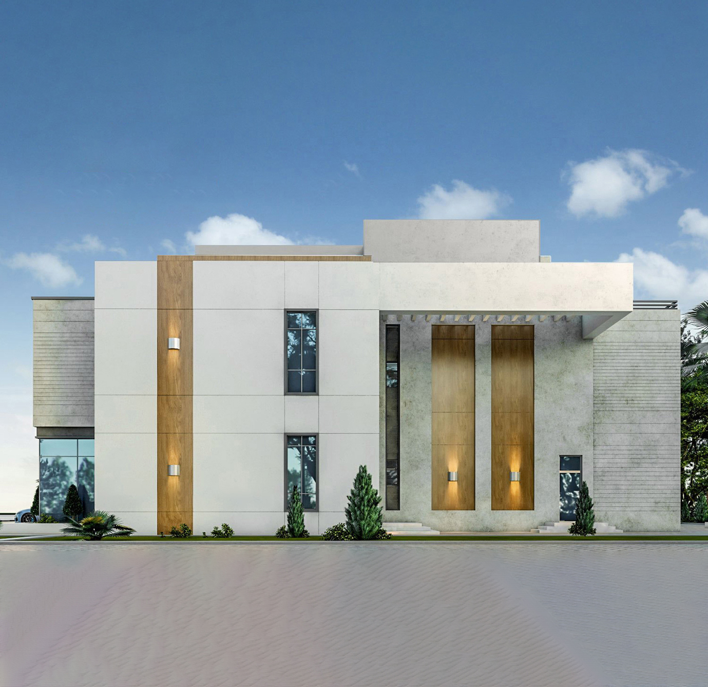 Villa Design in Kwait 800 m2, 2016