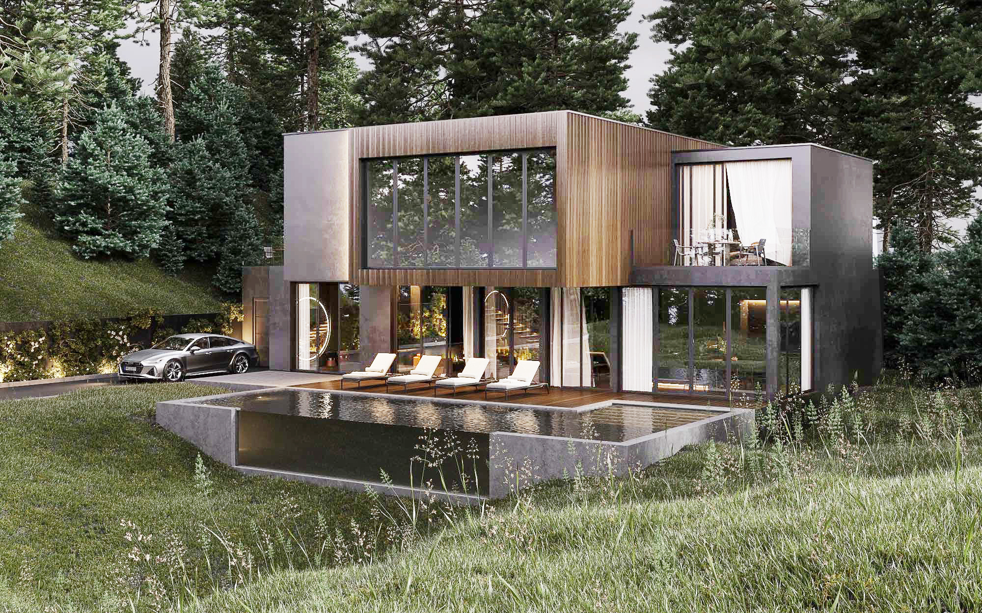Villa Design in Turkey 600 m2, 2017