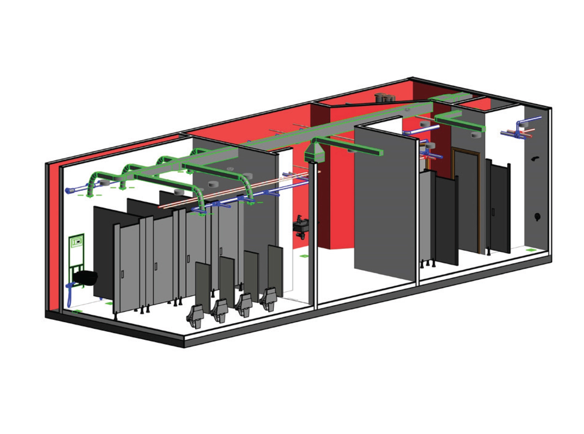 BIM model of training stadiums in Qatar